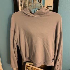 VS Pink Cropped Hoodie